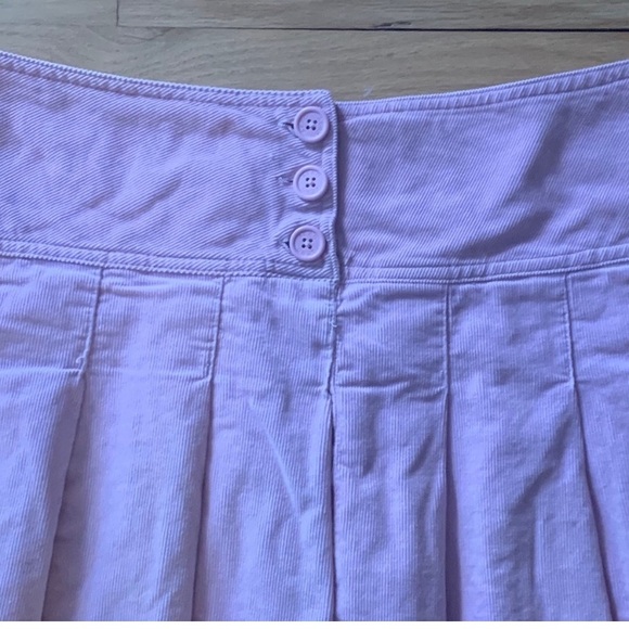Y2K Pink Corduroy Skater Skirt- Size 12 - Picture 2 of 7